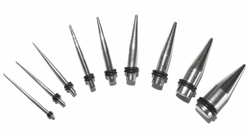 Surgical steel ear taper - surgical,