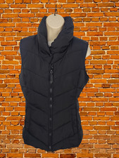 JOULES BLACK W_MERRITON GILET SIZE UK 12 WOMENS PADDED BODYWARMER ZIP UP JACKET