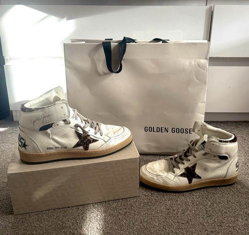 Golden goose sky - goose, high-top