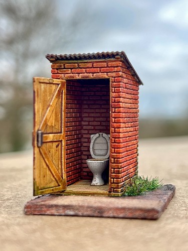 Outhouse privy outside toilet - outside,