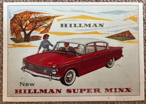 Hillman super minx vintage - hillman,