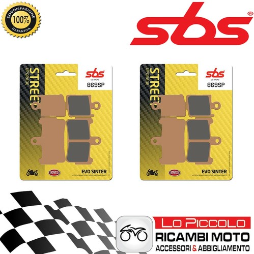 Front brake pads - 8, sbs