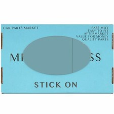 Blue wide angle wing mirror