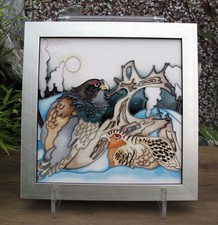 Moorcroft WOODLAND EDGE Plaque