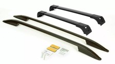 BLACK ROOF RAILS ROOF RACK &
