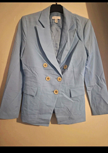 Topshop blue double - topshop,