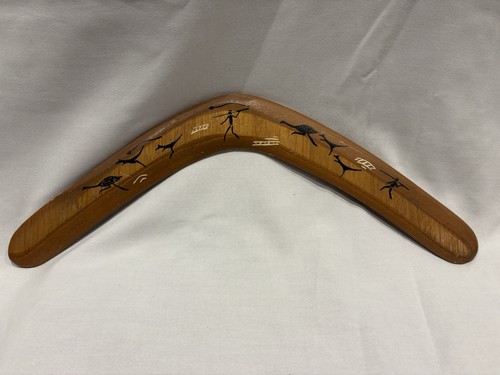 Wooden left handed - handed, boomerang