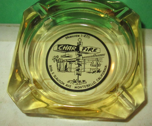 Vtg char fire resturant bar - vtg,