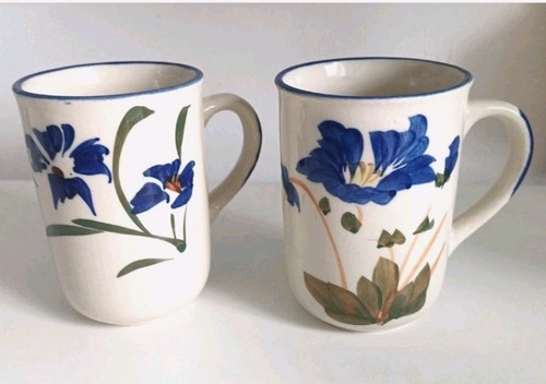 Vintage stoneware mug hand - mug,