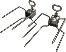 Stainless Steel Chicken Rotisserie Spit Forks for Hog Roast 20mm x 20mm Square