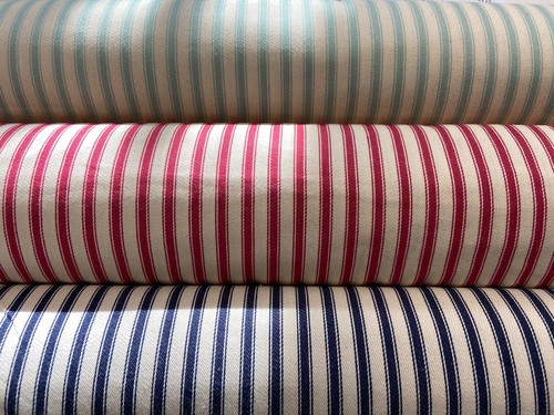 Cotton yarn dyed - cotton, striped