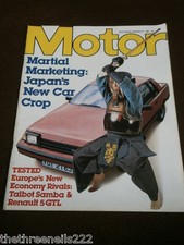 MOTOR MAGAZINE - TALBOT SAMBA
