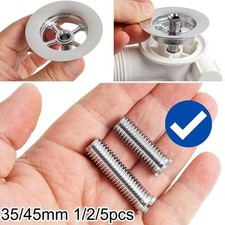 Efficient Stainless Steel Kitchen Sink Basket Strainer Waste Screw Bolt