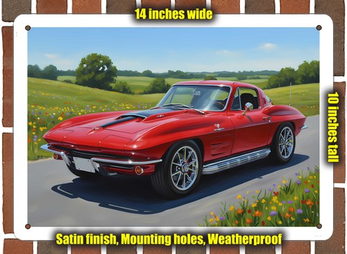 Metal sign 1964 chevrolet - sign,