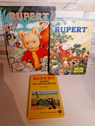 Vintage rupert bear - vintage,