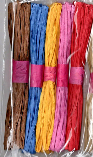 Craft raffia bundle 10m - bundle, per