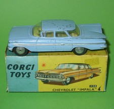 Corgi / 220 Chevrolet Impala in Light Blue / Boxed