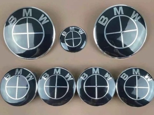 Pcs bmw black 68mm - pcs, wheel
