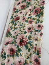 Vintage Floral Fabric Materials 4 M