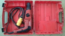 HILTI TE2 110v SDS ROTARY HAMMER DRILL WITH HANDLE & QUICK RELEASE CHUCK CASED
