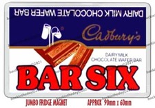 RETRO CADBURY'S BAR SIX