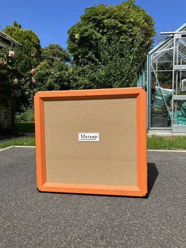 Matamp 4x12 cabinet orange - matamp,