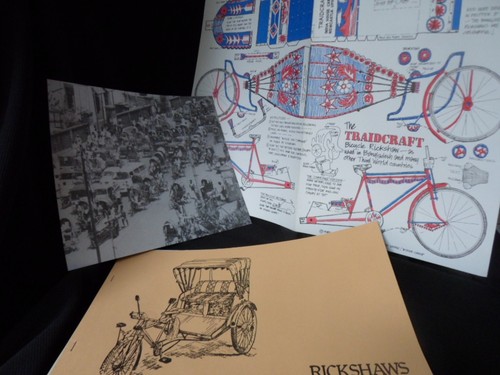 Rickshaw cut out and make - cut, kit