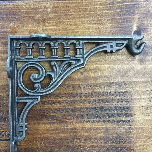 Roman hook shelf - roman, cast