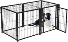 Heavy-Duty Foldable Dog Cage