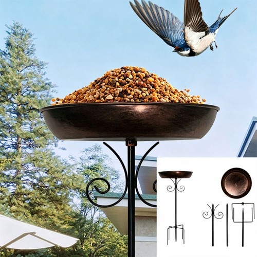 Iron bird feeder vintage - feeder,
