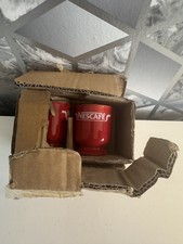 Nescafe Egg Cups 1980's vintage opened never used NEW OTHER 