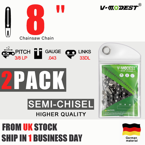 2pack chainsaw chain fits - 2pack, 8"