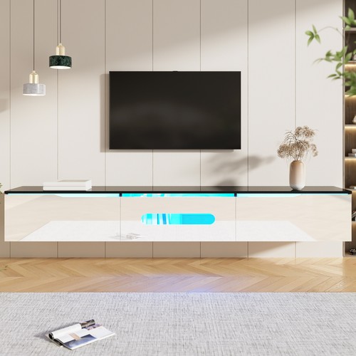 Wall mounted unit floating - wall,