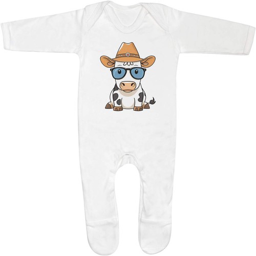 Cow glasses cowboy hat - 'cow,