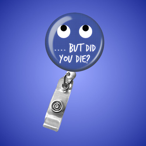 Nurse badge reel snarkynurses - badge,