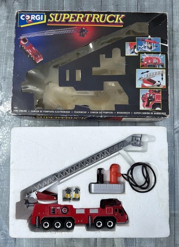 Corgi supertruck fire engine - corgi,