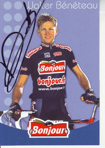 Cycling card - cycling, walter
