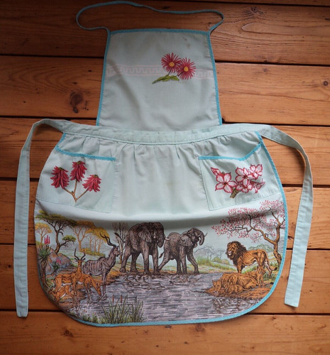 Vintage retro full pinafore - vintage,