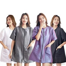 Barber Shop Work Clothes Hairdressing Gown Apron Hair Salon Uniforms For Unisex