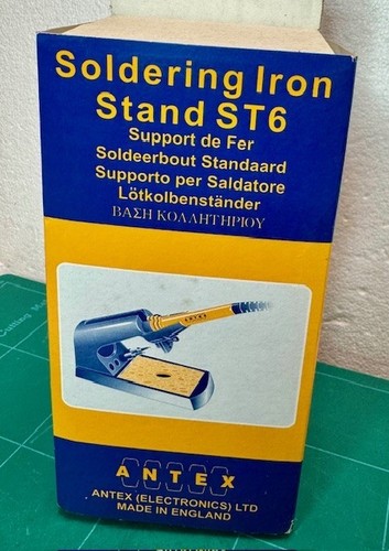 Antex st6 soldering iron - st6, stand