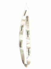 chanel white ribbon 1 meter