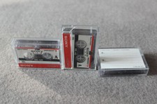 3 pcs Tapes For  Microcassette Blank Cassette Tape Disc 60 min MC-60 MC60 