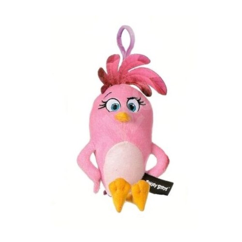Pink angry birds bag - clip, soft