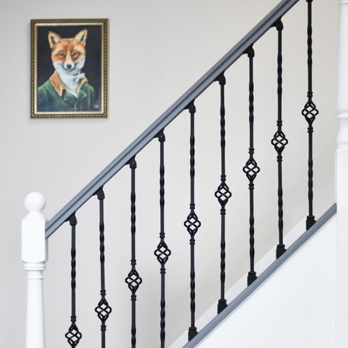Double twist basket metal - double,