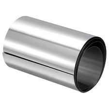304 Stainless Steel Foil Roll Sheet 0.3mmx100mmx1M Polished Finish Plate DIY 