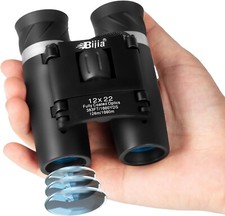 12x22 Ultra Compact HD Binoculars for Outdoors, Horse Racing, Sports, Fishing UK