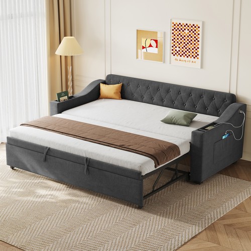 Day bed upholstered - upholstered, 3ft