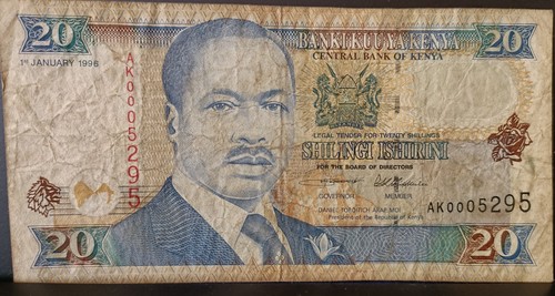 Kenya shillings banknote - shillings,