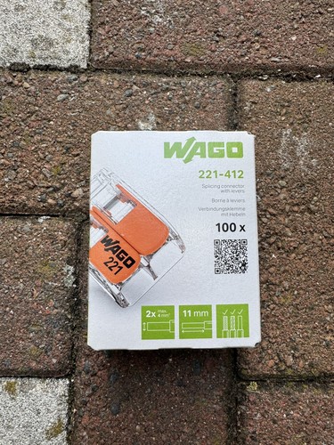 Box 100 way wago 221 - 2,
