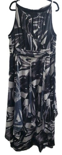Richards 22w dress black - r&m,